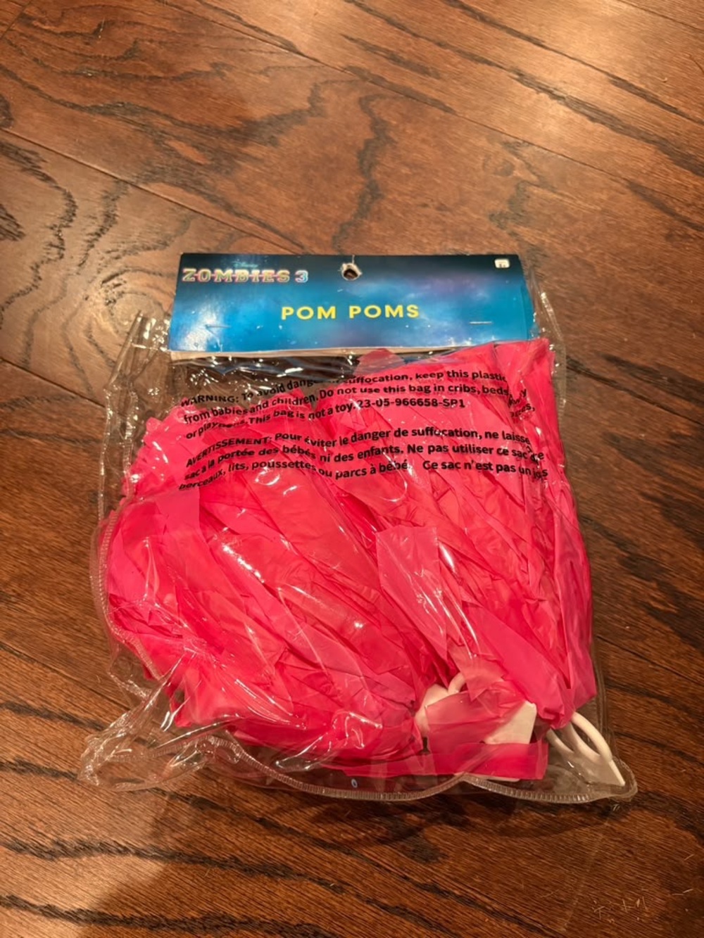 Hot Pink Pom Poms - Cheer Party Accessory HALLOWEEN